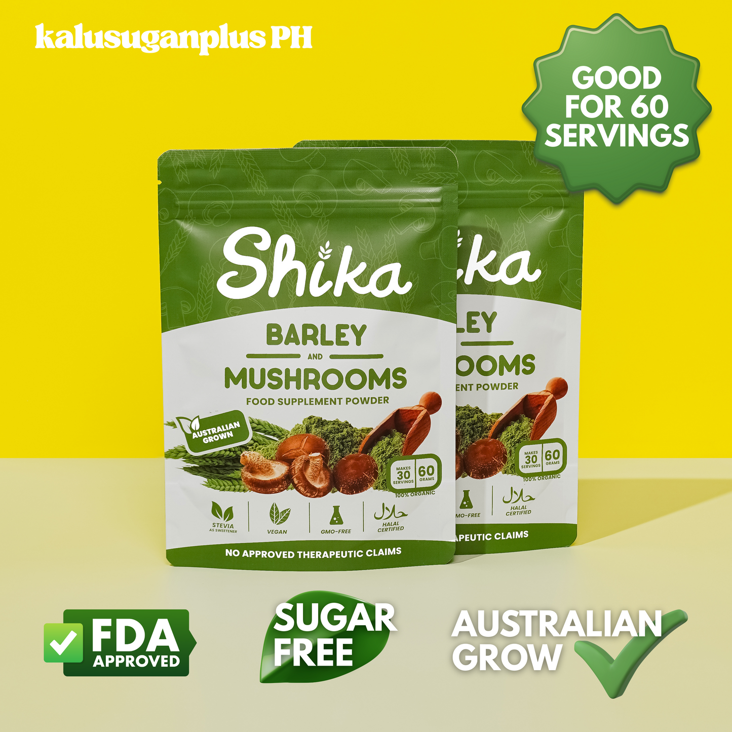 SHIKA BARLEY & MUSHROOMS π±